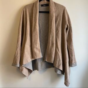Tan & Grey Zara Knit Cardigan
